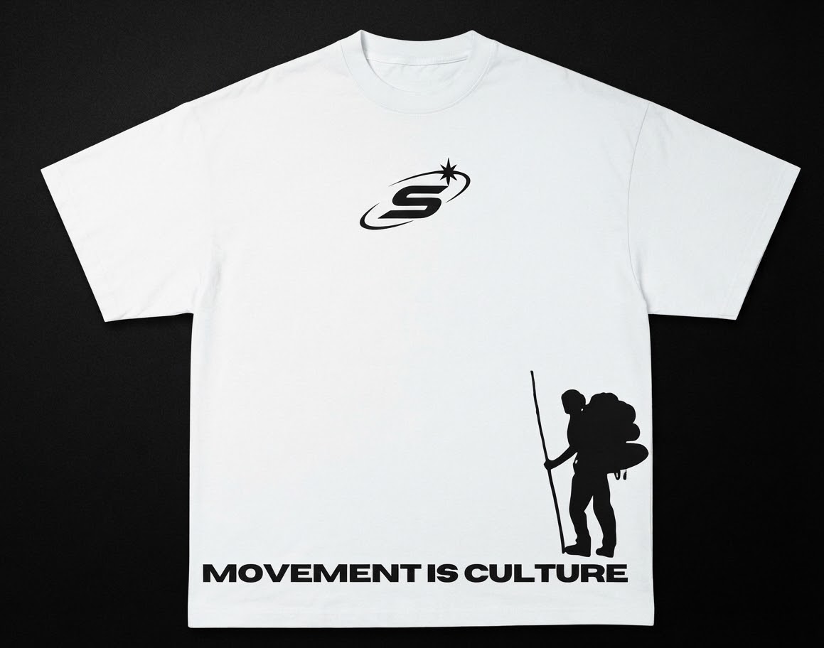 White SPERO Movement Is Culture Tee from Drop 001